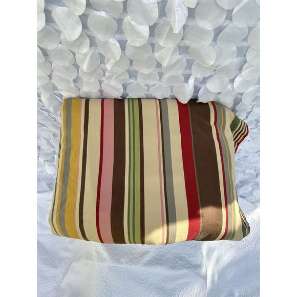 Pottery Barn Other - Pottery Barn Serape Stripe TWIN Duvet 100% Cotton Multicolor Southwestern 2010